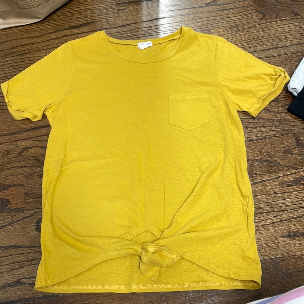 J.Crew knotted top